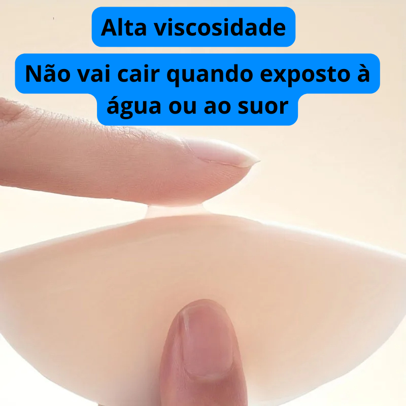 OFERTA IMPERDÍVEL Sutiã Adesivo de Silicone Invisível