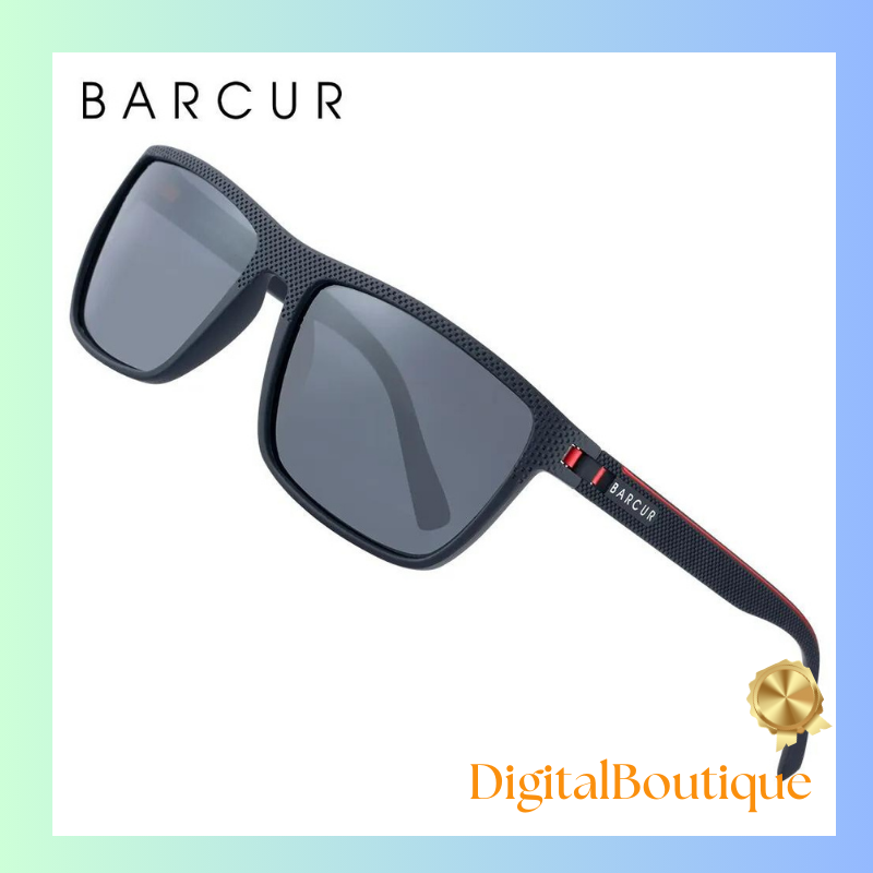 BARCUR - Óculos de Sol com Lentes Polarizadas e Proteção UV400