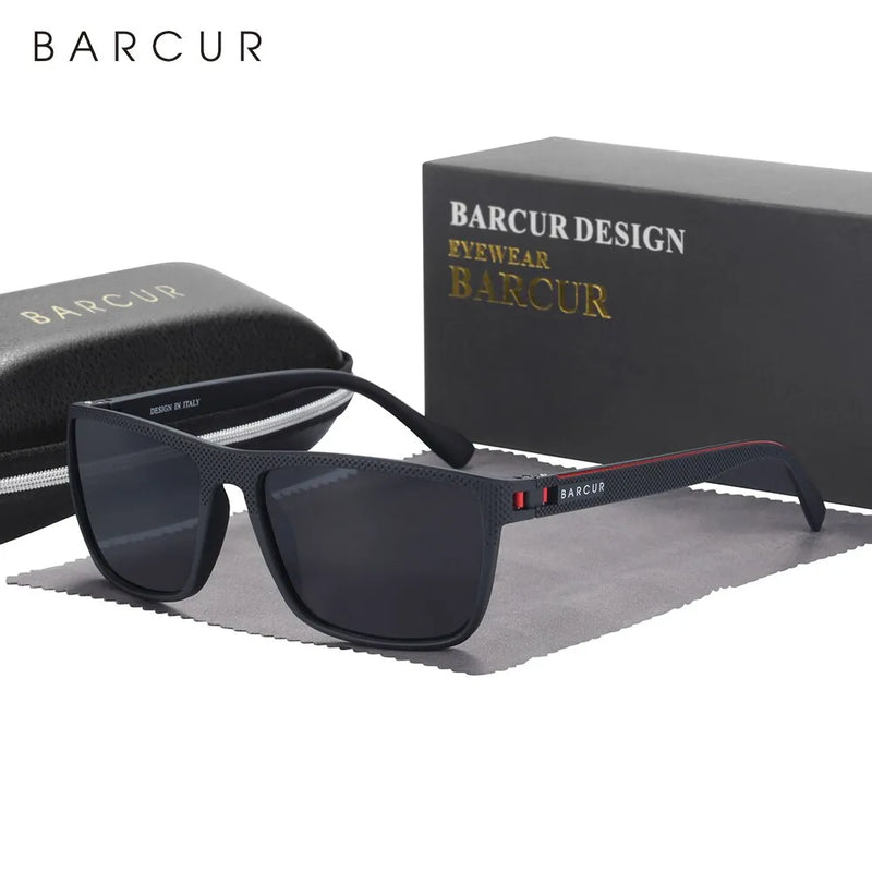 BARCUR - Óculos de Sol com Lentes Polarizadas e Proteção UV400